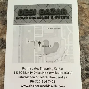 the location of the restaurant