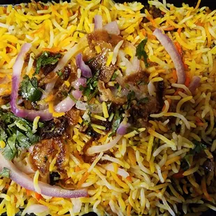 Paneer Dum Biryani.