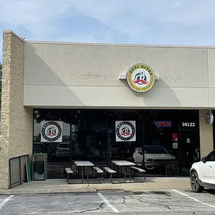 Front of the restaurant