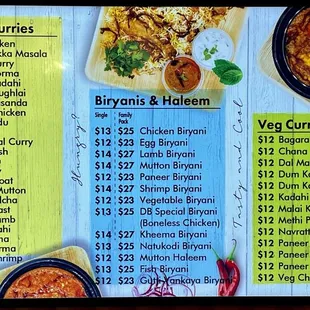 Menu Board (3 of 4)