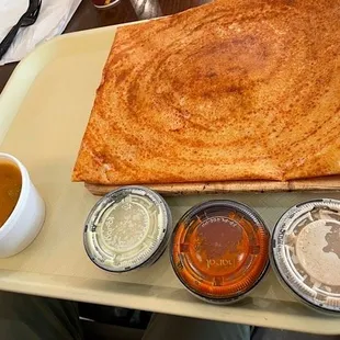Masala Dosa . Fresh and very good.