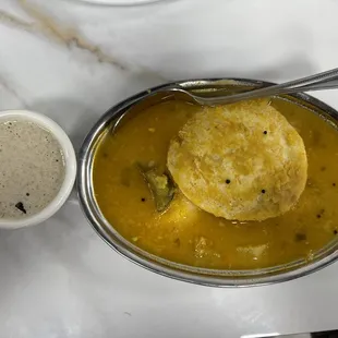 Sambar idly