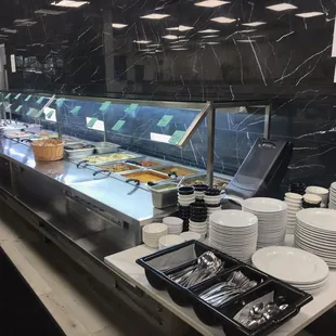 interior, sushi and sashimi