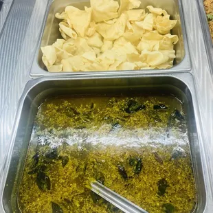 Papad, rasam