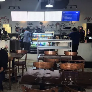 people in a restaurant