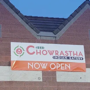 a sign on the side of a building