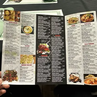 Menu side 2