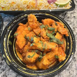 chicken wings and fried chicken, food