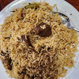 Goat Pulao