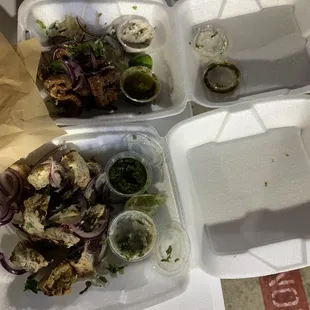 Chicken and beef Boti