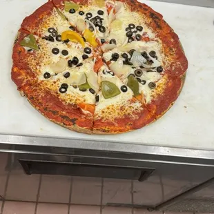 Home style pizzas