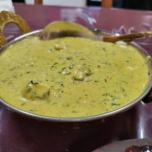 methi malai paneer