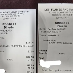 Had to swipe twice since cashier didn't hear me order it.