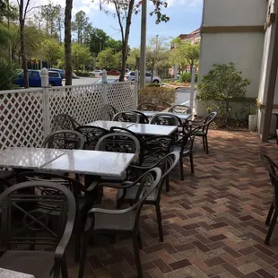 Patio area