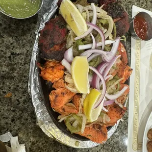 Mixed grill Tandoori Platter