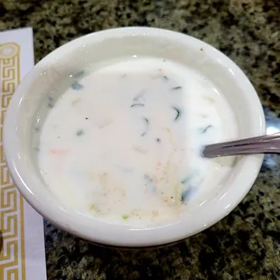 Dec 2021: Raita sauce on the side ($2)-- had not been not told there would be a charge