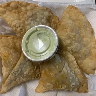 Chicken Samosas
