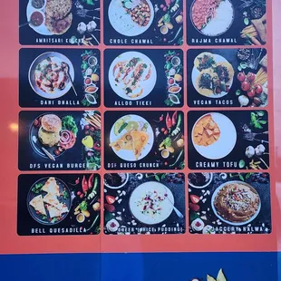 Images with menu
