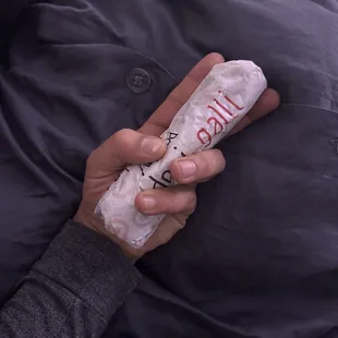 $15 Chicken Bihari Kathi Roll. Mostly a mouthful of dry roti, with a hint of dry chicken.