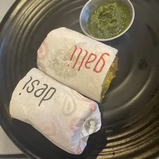 Paneer Bhurjee Kathi Roll