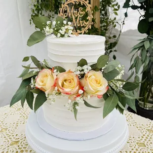 Textured Buttercream Cake