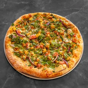 pizza, food