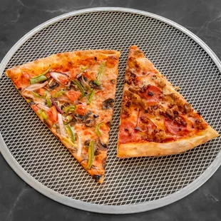 pizza, food