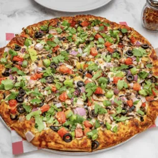 pizza, food