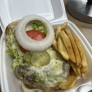 Cheese burger