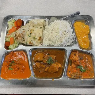 Chicken lunch option! All so yummy