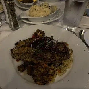 Grilled fish