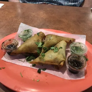 Qeema Samosas
