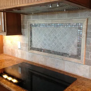 Natural Stone Backsplash