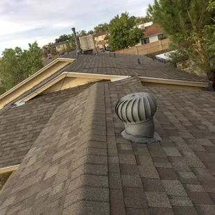 New Composite Shingle Roof in Albuquerque by DesignCo Construction. &quot; Quality is Our Standard &quot;. 
DesignCoConstruction.com