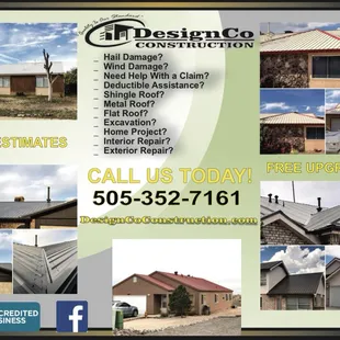 Check us out at DesignCoConstruction.com or call us at 505-352-7161 let us help you with your next project.