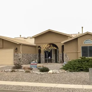 New 29 Gauge Metal Roof Desert Sand Color by DesignCo Construction- Happy 2018