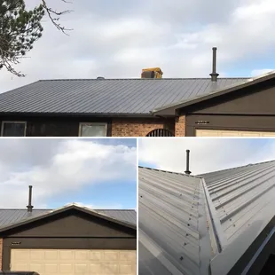New Burnished Slate 26 Gauge Metal Roof by DesignCo Construction (Albuquerque, NM).
DesignCoConstruction.com