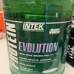One of the protein powder I buy from them. Oh, and they sometimes have samples of this and other items they sell.