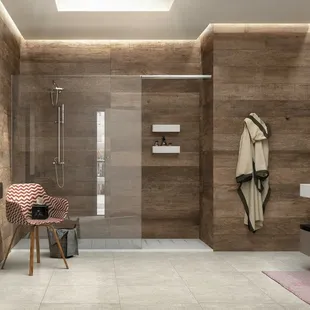 a modern bathroom