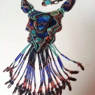 Galel Thomssen - Midnight in Arizona. Center stone is from Bisbee