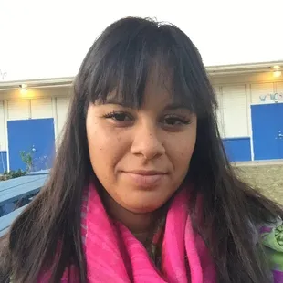 Snapshot of me wearing my favorite scarf!