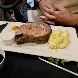 Nice prime rib.