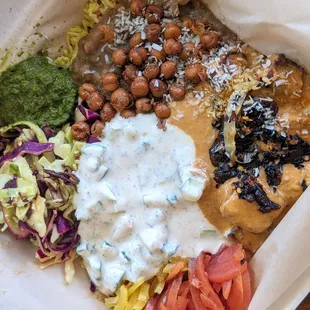 Veggie Thali Platter | Instagram: @telephonesmoothie