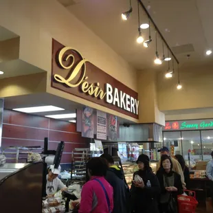 customers at the deli counter