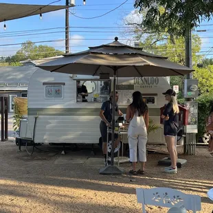 Coffee trailer.. where the magic happens!