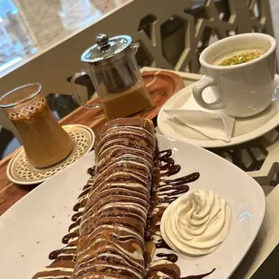 Deso roll and Karak tea