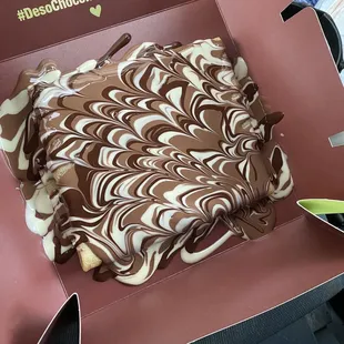 Trio chocolate crepe!