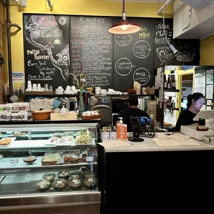 sushi and sashimi, interior