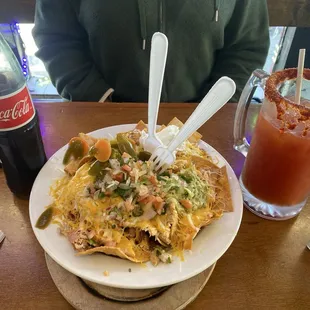 food, nachos