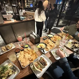 A table full of great food!